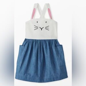 Hanna Andersson Bunny Embroidered Muslin Jumper